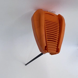 Nozzle for pressurized spray